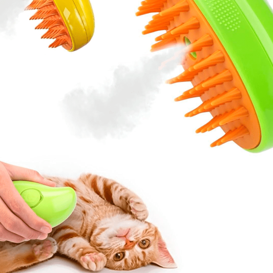 Cepillo Vapor 3 en 1 para Mascotas